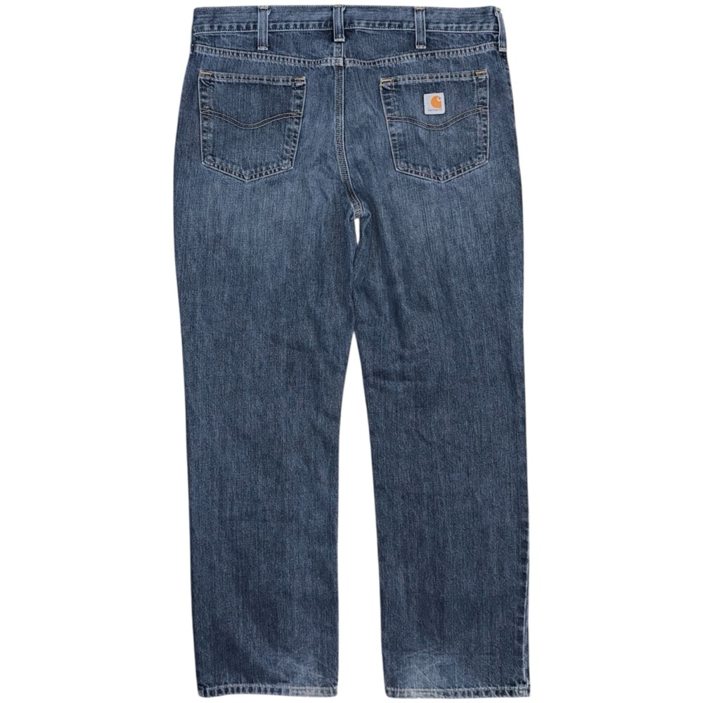 Carhartt Mens Relaxed Straight Leg Jeans 38 x 31.5 Utility Denim Workwear Grunge